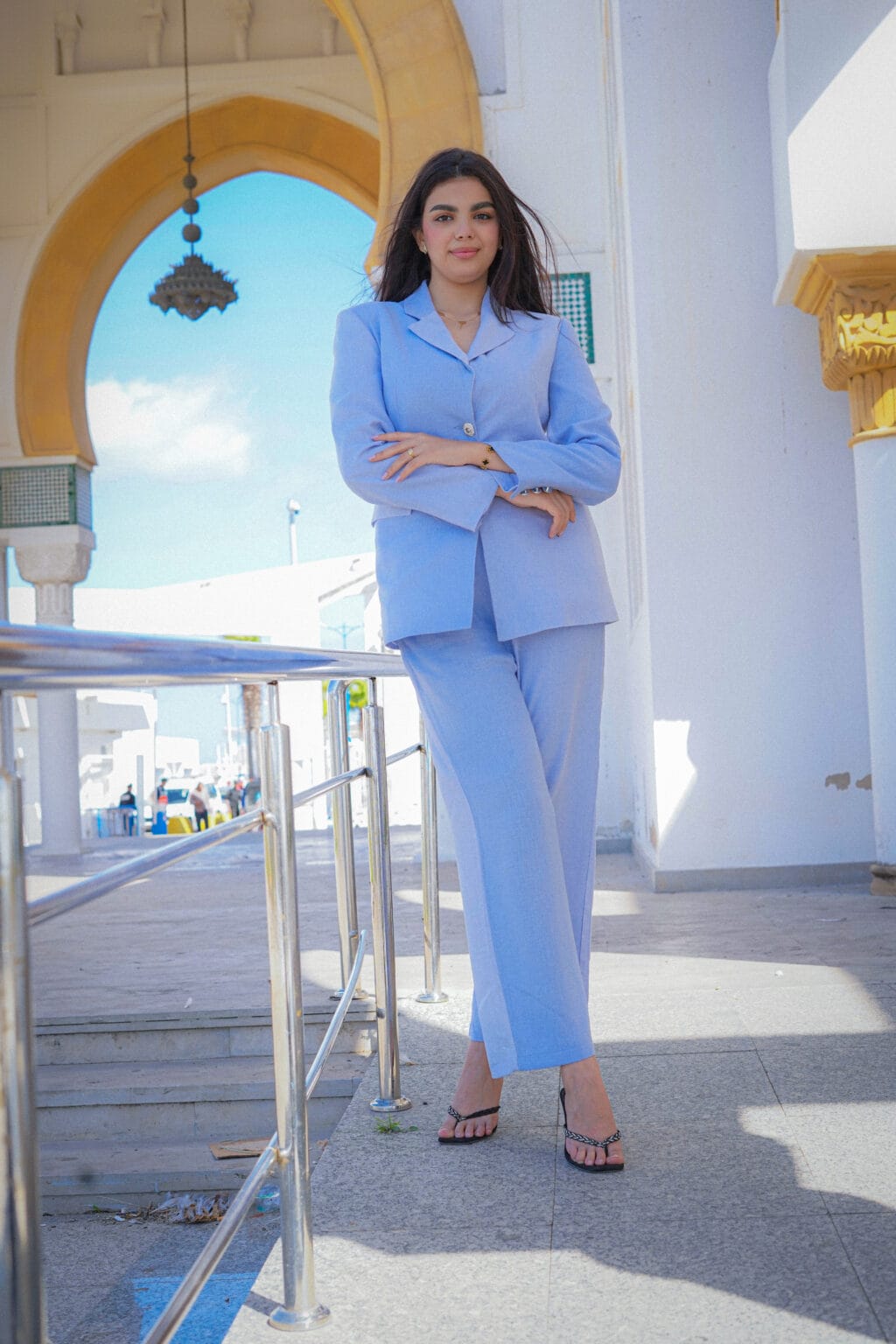 Ensemble blazer Lolan bleu